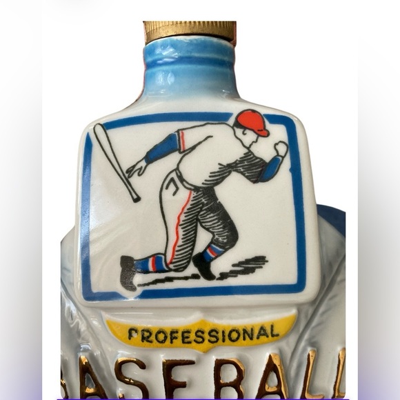 JIM BEAM Baseball 100th Anniversary Decanter - Picture 6 of 15